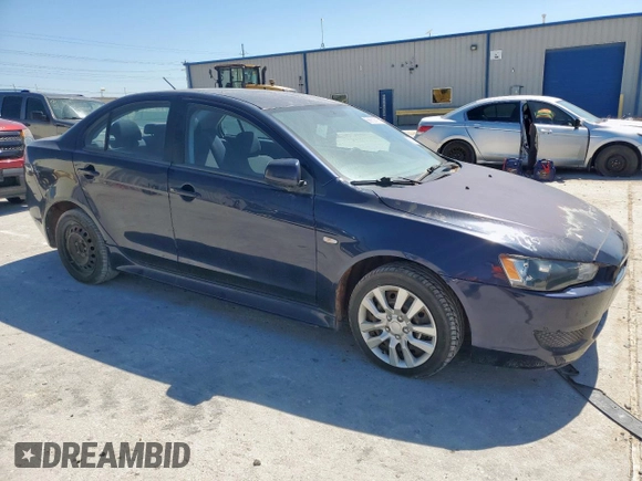 2014 Mitsubishi Lancer ES with VIN JA32U2FU9EU013122, listed as a Copart auction lot 56689415 with 135,209 mi miles and Clean Title. Bid and sale history available at DreamBid. Image 4.