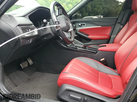 2024 Acura Integra w/A-Spec Package with VIN 19UDE4H32RA009848, listed as a Copart auction lot 58320455 with 10,695 mi miles and Salvage title. Bid and sale history available at DreamBid. Image 7.
