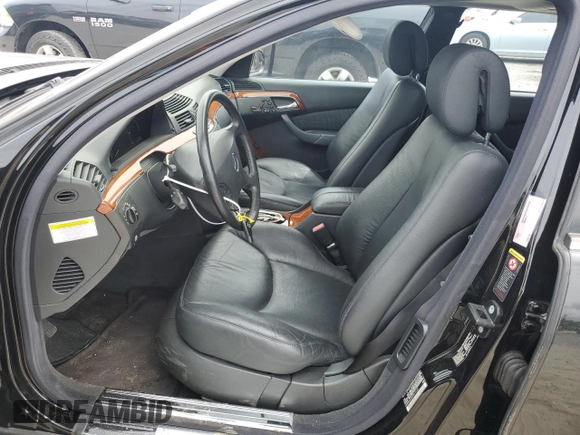 2006 Mercedes-Benz S 430 with VIN WDBNG83J96A475720, listed as a Copart auction lot 73059034 with 131,070 mi miles and Salvage Title. Bid and sale history available at carsss.com. Image 7.
