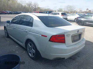 2005 Acura TL with VIN 19UUA66215A062486, listed as a IAAI auction lot 41918919 with 163,845 mi miles. Bid and sale history available at carsss.com. Image 3.
