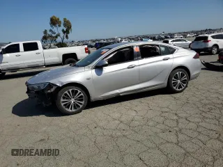 2018 Buick Regal Essence with VIN W04GP6SX9J1144630, listed as a Copart auction lot 53074585 with 96,077 mi miles and Salvage title. Bid and sale history available at DreamBid. Image 1.