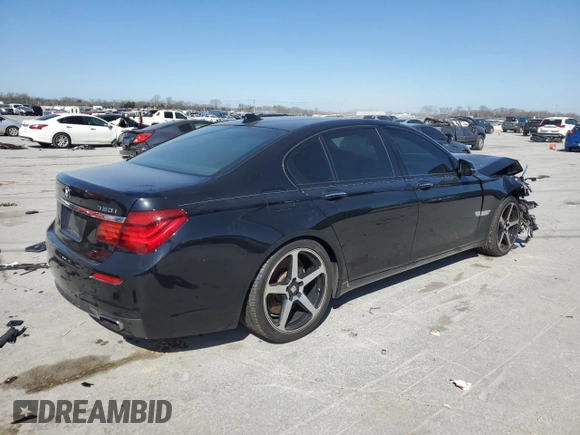 2015 BMW 7 Series 750i xDrive с VIN WBAYB6C56FD965984, выставлен на аукционе Copart как лот 47953045 с пробегом 80 025 миль миль и Списание • Salvage title. История ставок и продаж доступна на DreamBid. Изображение 3.