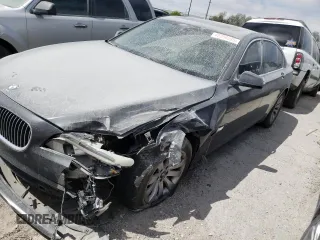 2011 BMW 7 Series 750i with VIN WBAKA8C56BCY36874, listed as a Copart auction lot 48266395 with 107,993 mi miles and Salvage title. Bid and sale history available at DreamBid. Image 1.