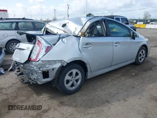 2014 Toyota Prius Four with VIN JTDKN3DU3E0366843, listed as a IAAI auction lot 41892619 with 128,567 mi miles. Bid and sale history available at carsss.com. Image 4.
