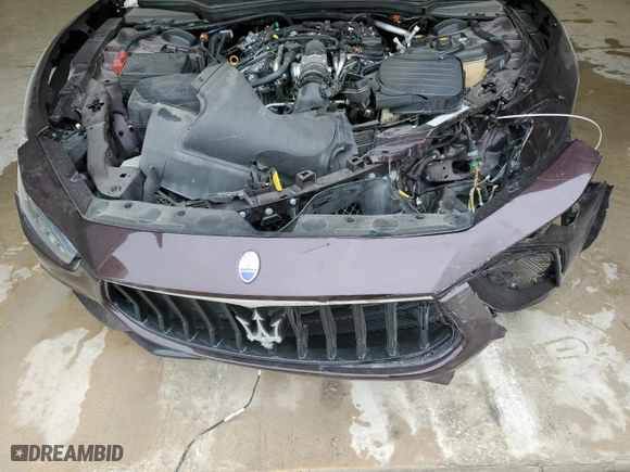 2021 Maserati Ghibli S with VIN ZAM57YSA6M1362805, listed as a Copart auction lot 46132145 with 70,497 mi miles and Salvage Title. Bid and sale history available at carsss.com. Image 11.
