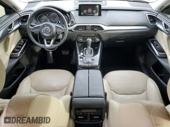 2019 Mazda CX-9 Touring with VIN JM3TCACY9K0312209, listed as a Copart auction lot 52210515 with 82,683 mi miles and Salvage title. Bid and sale history available at DreamBid. Image 8.