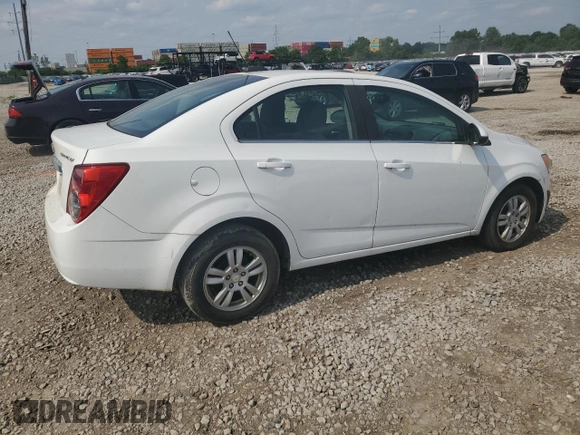 2015 Chevrolet Sonic LT z VIN 1G1JC5SH8F4120862, wystawiony jako Copart lot #60685265 z przebiegiem 163 346 mil mil oraz Czysty tytuł • Clean title. Historia ofert i sprzedaży dostępna na DreamBid. Obrazek 3.