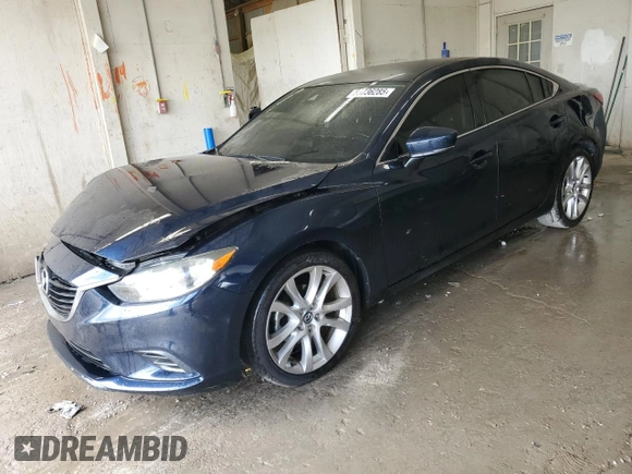 2017 Mazda Mazda6 Touring with VIN JM1GL1V5XH1121057, listed as a Copart auction lot 53736285 with 114,843 mi miles and Salvage Title. Bid and sale history available at carsss.com. Image 1.