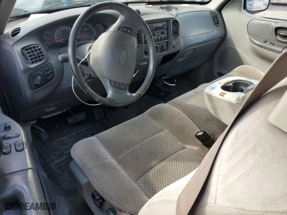 2001 Ford F-150 Work Series with VIN 2FTRX17W21CA26757, listed as a Copart auction lot 79602654 with 0 mi miles and Non Repairable. Bid and sale history available at carsss.com. Image 8.