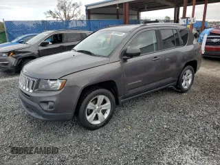 2015 Jeep Compass Sport with VIN 1C4NJCBB2FD171451, listed as a Copart auction lot 89289005 with 126,520 mi miles and Salvage Title. Bid and sale history available at carsss.com. Image 1.