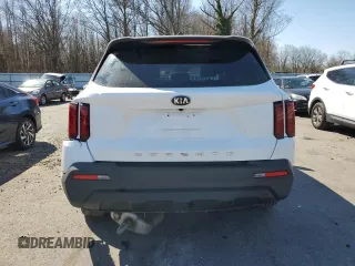 2021 Kia Sorento LX with VIN 5XYRG4LC3MG019853, listed as a Copart auction lot 48263335 with 57,107 mi miles and Salvage Title. Bid and sale history available at carsss.com. Image 6.