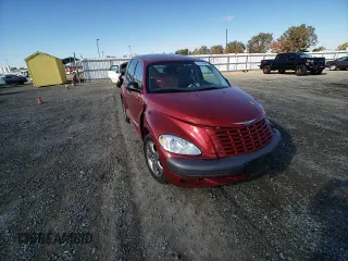 2002 Chrysler PT Cruiser Touring with VIN 3C4FY58B42T292814, listed as a Copart auction lot 81101984 with 57,293 mi miles and Salvage Title. Bid and sale history available at DreamBid. Image 11.