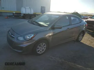 2013 Hyundai Accent GLS with VIN KMHCT4AEXDU559457, listed as a Copart auction lot 85445574 with 172,401 mi miles and Salvage Title. Bid and sale history available at carsss.com. Image 1.