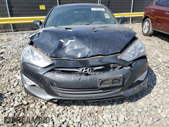 2014 Hyundai Genesis Coupe Premium with VIN KMHHT6KD6EU113945, listed as a Copart auction lot 47502565 with 133,670 mi miles and Salvage title. Bid and sale history available at DreamBid. Image 5.