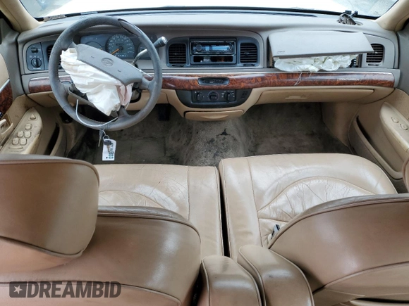 1997 Mercury Grand Marquis LS with VIN 2MELM75W4VX721307, listed as a Copart auction lot 51805575 with 137,354 mi miles and Salvage Title. Bid and sale history available at DreamBid. Image 8.
