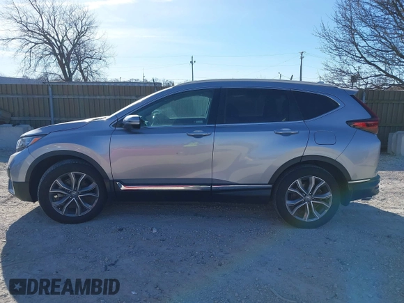 2020 Honda CR-V Touring with VIN 2HKRW2H92LH608050, listed as a IAAI auction lot 41431224 with 52,678 mi miles and . Bid and sale history available at DreamBid. Image 14.