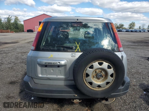 1999 Honda CR-V LX with VIN JHLRD1842XC800979, listed as a Copart auction lot 74209994 with 341,957 mi miles and Clean Title. Bid and sale history available at carsss.com. Image 6.