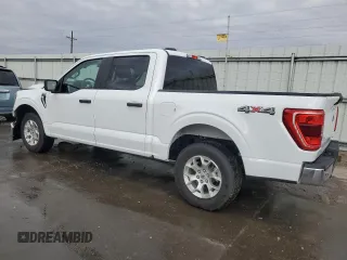 2023 Ford F-150 XL with VIN 1FTEW1EP3PFC53689, listed as a Copart auction lot 51655475 with 17,681 mi miles and Salvage title. Bid and sale history available at DreamBid. Image 2.