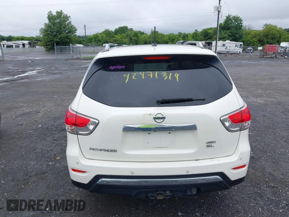 2016 Nissan Pathfinder SL с VIN 5N1AR2MM2GC634840, выставлен на аукционе IAAI как лот 42471319 с пробегом 152 679 миль миль и . История ставок и продаж доступна на DreamBid. Изображение 17.