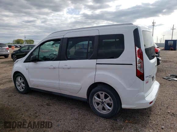 2015 Ford Transit Connect XLT with VIN NM0AE8F78F1204635, listed as a Copart auction lot 67088024 with 24,665 mi miles and Salvage title. Bid and sale history available at DreamBid. Image 2.
