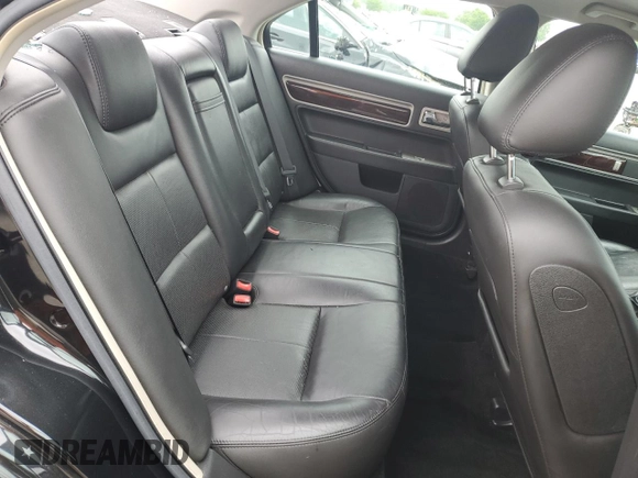 2009 Lincoln MKZ with VIN 3LNHM26T19R612043, listed as a Copart auction lot 58505655 with 103,161 mi miles and Salvage title. Bid and sale history available at DreamBid. Image 9.