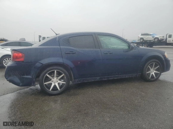 2013 Dodge Avenger SXT with VIN 1C3CDZCB9DN616862, listed as a Copart auction lot 45134065 with 134,172 mi miles and Salvage Title. Bid and sale history available at carsss.com. Image 3.