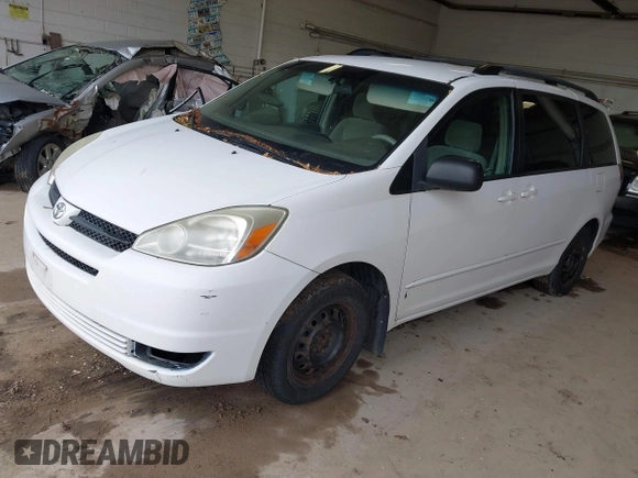 2005 Toyota Sienna CE z VIN 5TDZA23C45S247631, wystawiony jako IAAI lot #42380951 z przebiegiem 256 517 mil mil oraz . Historia ofert i sprzedaży dostępna na DreamBid. Obrazek 2.