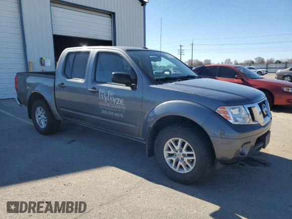 2017 Nissan Frontier SV with VIN 1N6AD0EVXHN753351, listed as a Copart auction lot 50761985 with 101,511 mi miles and Salvage title. Bid and sale history available at DreamBid. Image 4.