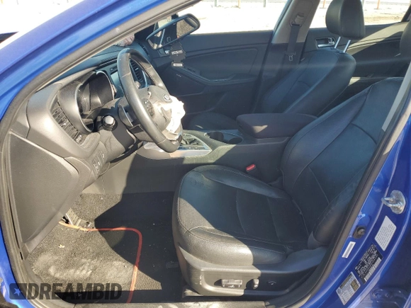 2015 Kia Optima SX Turbo with VIN 5XXGR4A66FG362260, listed as a Copart auction lot 85453044 with 0 mi miles and Salvage Title. Bid and sale history available at carsss.com. Image 7.