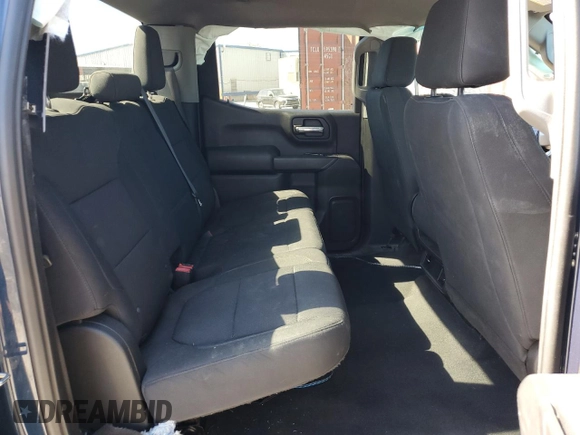 2020 Chevrolet Silverado 1500 Custom with VIN 3GCPWBEK2LG451904, listed as a Copart auction lot 45130395 with 95,767 mi miles and Salvage Title. Bid and sale history available at carsss.com. Image 10.