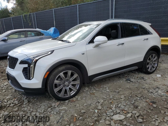 2020 Cadillac XT4 AWD Premium Luxury with VIN 1GYFZDR40LF086211, listed as a Copart auction lot 75734134 with 75,275 mi miles and Salvage title. Bid and sale history available at DreamBid. Image 1.