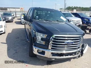 2015 Ford F-150 XLT with VIN 1FTEW1EF4FKD15422, listed as a IAAI auction lot 41593431 with 112,102 mi miles. Bid and sale history available at carsss.com. Image 1.