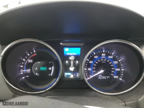 2013 Hyundai Sonata Hybrid with VIN KMHEC4A4XDA072454, listed as a Copart auction lot 89100565 with 160,957 mi miles and Salvage Title. Bid and sale history available at carsss.com. Image 9.