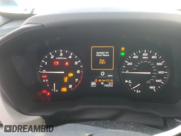 2025 Subaru Forester with VIN JF2SLDAC4SH457674, listed as a Copart auction lot 83403814 with 1,553 mi miles and Salvage title. Bid and sale history available at DreamBid. Image 9.