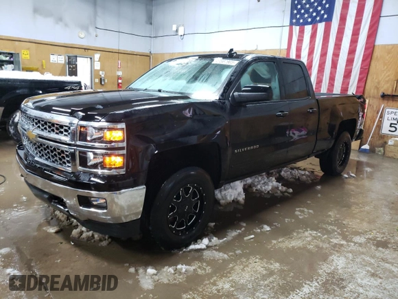2015 Chevrolet Silverado 1500 LT with VIN 1GCVKREC6FZ445564, listed as a Copart auction lot 49587905 with 99,345 mi miles and Clean Title. Bid and sale history available at carsss.com. Image 1.