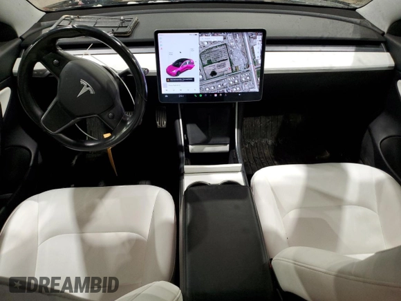 2019 Tesla Model 3 Mid Range with VIN 5YJ3E1EA9KF415439, listed as a Copart auction lot 50301445 with 139,099 mi miles and Salvage Title. Bid and sale history available at DreamBid. Image 8.