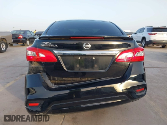 2017 Nissan Sentra S with VIN 3N1AB7AP9HY411436, listed as a IAAI auction lot 41801826 with 83,093 mi miles. Bid and sale history available at carsss.com. Image 16.