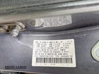 2016 Honda Accord Sport с VIN 1HGCR2F57GA132762, выставлен на аукционе Copart как лот 63671905 с пробегом 158 357 миль миль и Чистый • Clean title. История ставок и продаж доступна на DreamBid. Изображение 10.