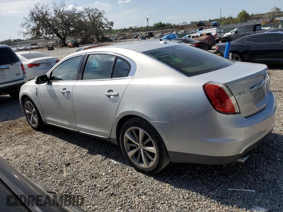 2009 Lincoln MKS with VIN 1LNHM93R29G604655, listed as a Copart auction lot 54019505 with 170,607 mi miles and Salvage Title. Bid and sale history available at DreamBid. Image 2.