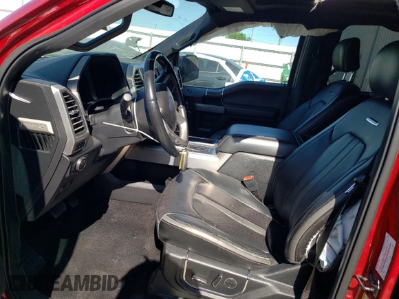 2018 Ford F-150 XL with VIN 1FTEW1EGXJFA29357, listed as a Copart auction lot 53203385 with 202,366 mi miles and Salvage Title. Bid and sale history available at DreamBid. Image 7.