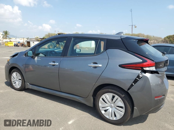 2025 Nissan LEAF S z VIN 1N4AZ1BV3SC550633, wystawiony jako Copart lot #45457115 z przebiegiem 1 982 mil mil oraz Szkoda całkowita • Salvage title. Historia ofert i sprzedaży dostępna na DreamBid. Obrazek 2.