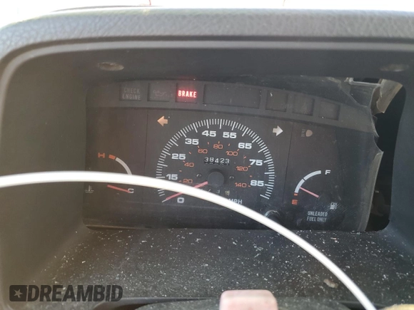 1992 Suzuki Sidekick z VIN 2S3TC01C2N6405497, wystawiony jako Copart lot #75856164 z przebiegiem 38 423 mil mil oraz Szkody całkowita. Historia ofert i sprzedaży dostępna na DreamBid. Obrazek 9.
