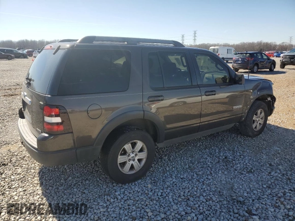 2007 Ford Explorer XLT with VIN 1FMEU63E17UB71553, listed as a Copart auction lot 45673355 with 175,878 mi miles and Salvage Title. Bid and sale history available at carsss.com. Image 3.