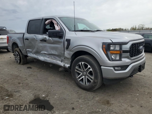 2023 Ford F-150 XL с VIN 1FTFW1E50PFB67954, выставлен на аукционе Copart как лот 59444435 с пробегом 56 024 миль миль и Списание • Salvage title. История ставок и продаж доступна на DreamBid. Изображение 4.