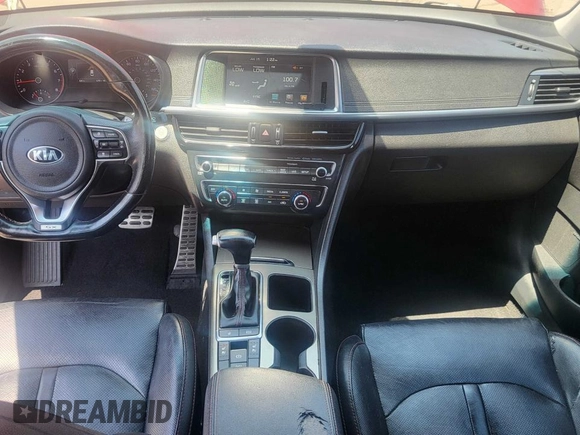 2016 Kia Optima SX Turbo with VIN 5XXGW4L24GG083524, listed as a Copart auction lot 65295985 with 129,118 mi miles and Clean title. Bid and sale history available at DreamBid. Image 9.