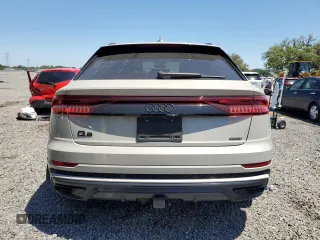 2022 Audi Q8 Prestige with VIN WA1FVBF1XND005269, listed as a Copart auction lot 50474954 with 21,283 mi miles. Bid and sale history available at carsss.com. Image 6.