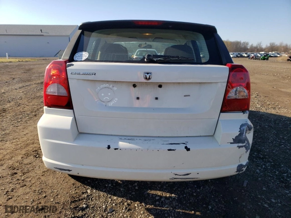 2008 Dodge Caliber SE with VIN 1B3HB28B78D661853, listed as a Copart auction lot 49283585 with 184,337 mi miles and Salvage Title. Bid and sale history available at carsss.com. Image 6.
