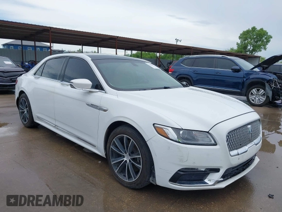 2017 Lincoln Continental Select z VIN 1LN6L9SK5H5616680, wystawiony jako IAAI lot #42465865 z przebiegiem 86 686 mil mil oraz . Historia ofert i sprzedaży dostępna na DreamBid. Obrazek 1.