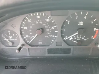 2002 BMW 3 Series 325i with VIN WBAEV33482KL58443, listed as a Copart auction lot 47483025 with 0 mi miles and Salvage Title. Bid and sale history available at carsss.com. Image 9.