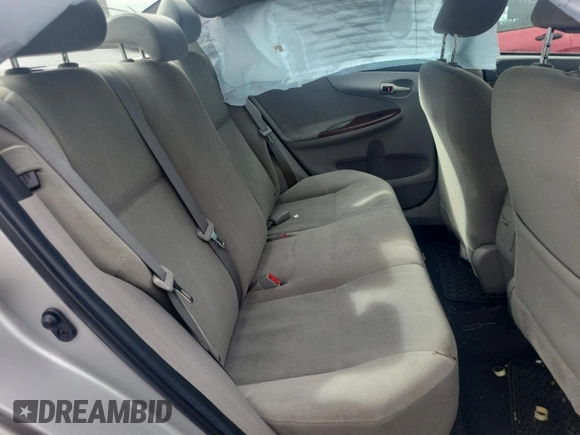 2011 Toyota Corolla L with VIN 2T1BU4EE0BC609090, listed as a Copart auction lot 52022585 with Not Provided miles and Salvage Title. Bid and sale history available at carsss.com. Image 10.